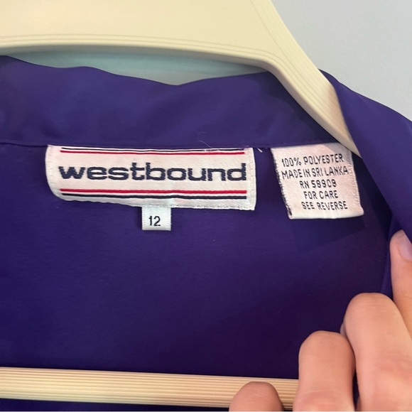 Women size 12 blouse button up bundle of 2 long sleeve casual work office shirt - Picture 3 of 10